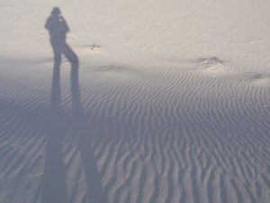 White Sands National Monument - Silhouette