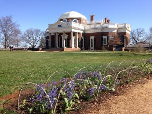 Monticello in spring