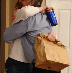 A to-go bag makes that hug last longer.